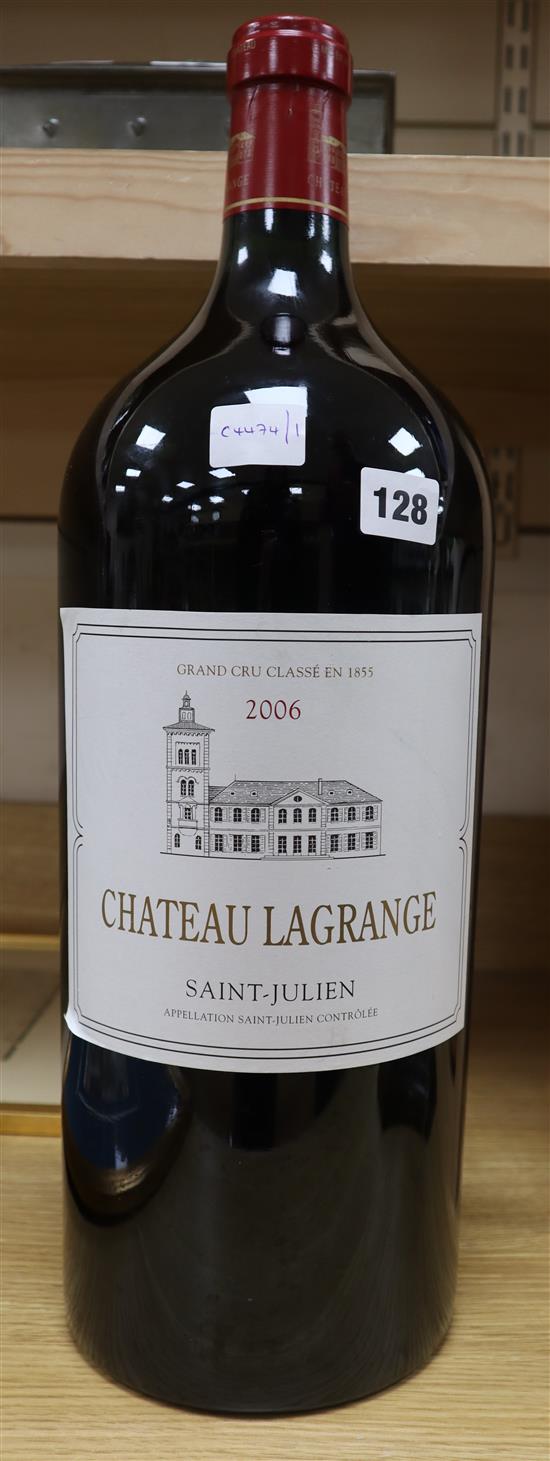 An Imperiale bottle of Chateau La Grange Saint Julien 2006